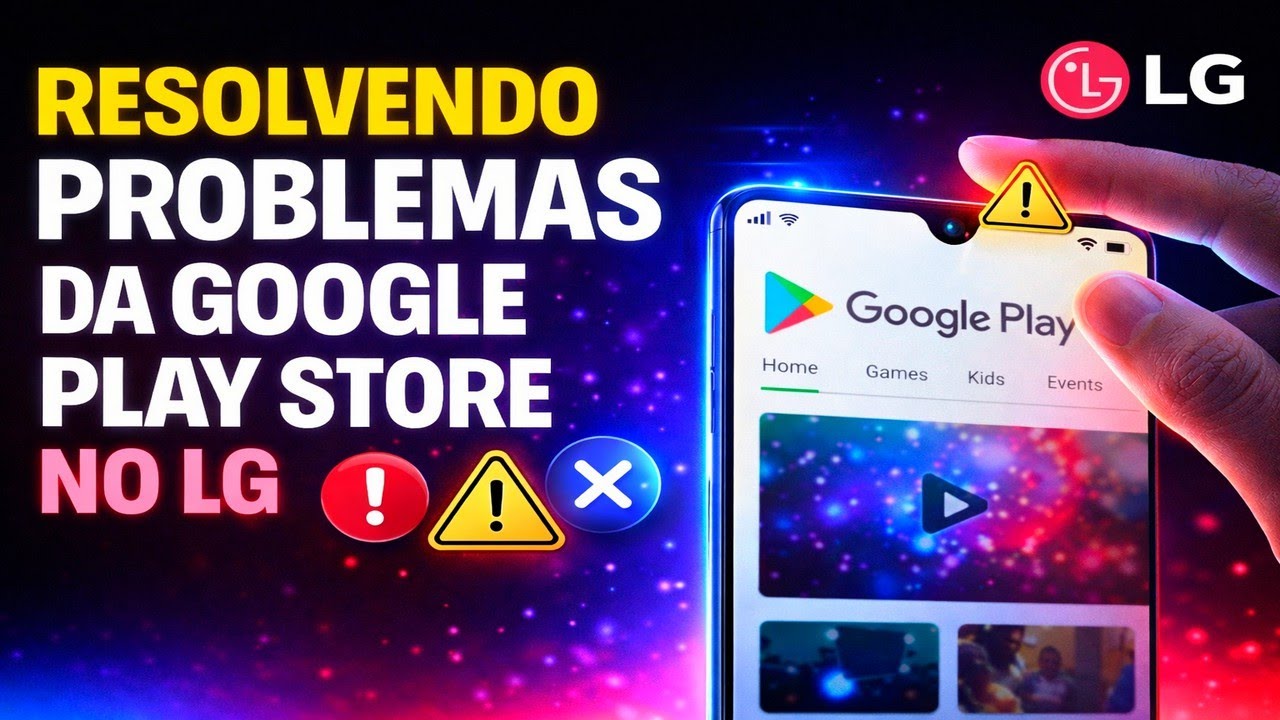 Resolvendo problemas da Google Play Store no LG Resolvendo problemas da Google Play Store no LG