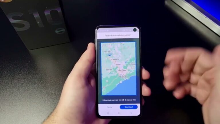 Usando o GPS sem internet no seu celular Samsung Usando o GPS sem internet no seu celular Samsung