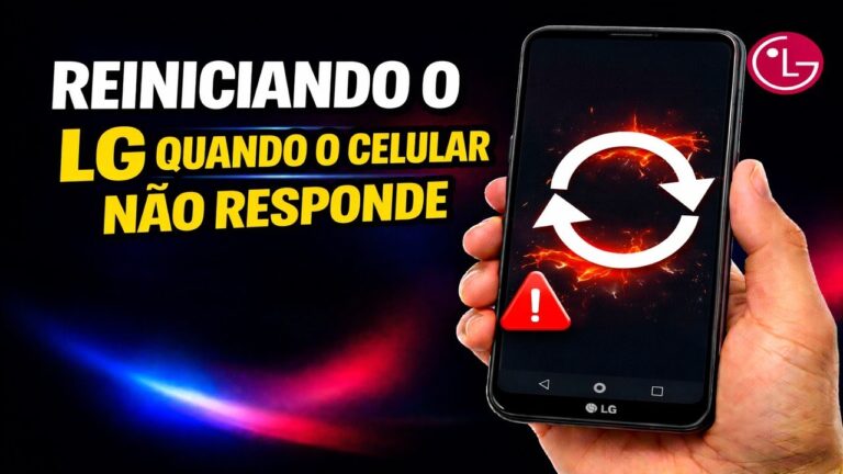 Reiniciando o LG quando o celular não responde