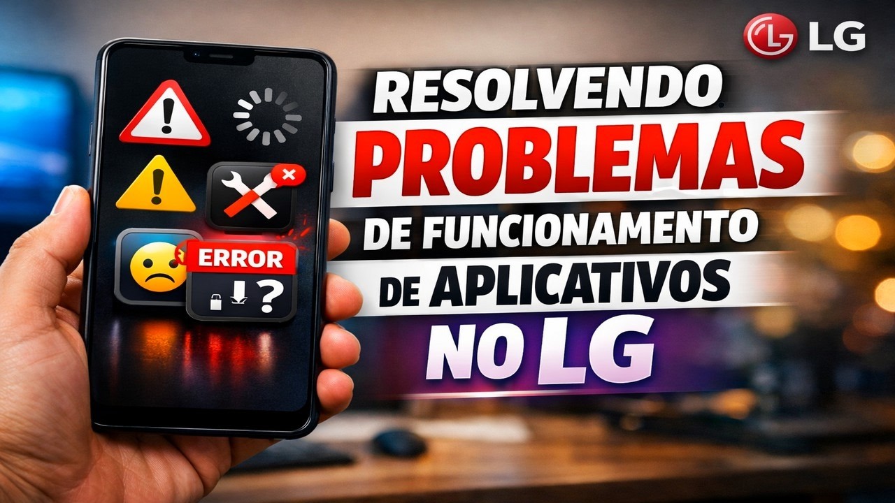 Resolvendo problemas de funcionamento de aplicativos no LG