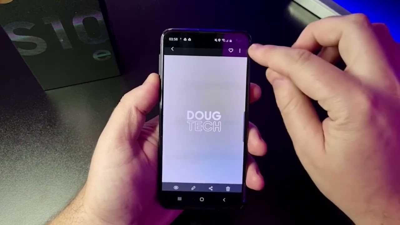 Personalizando o fundo de tela no seu celular Samsung