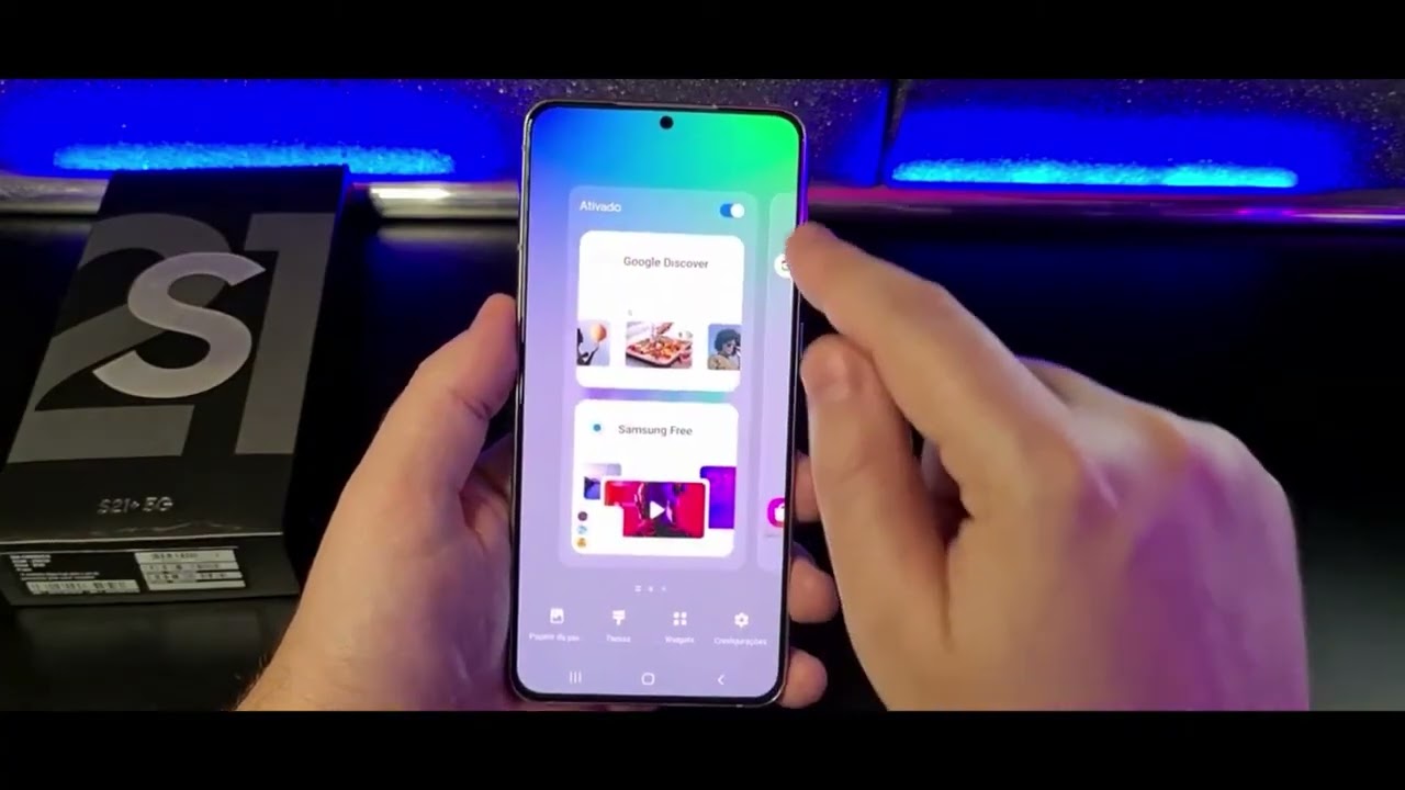 Como desativar a tela lateral do Samsung Free no seu dispositivo