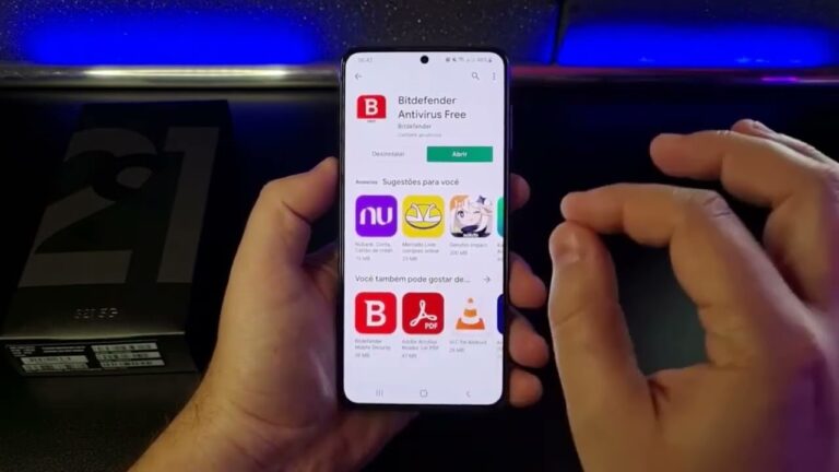 Proteja seu Samsung eliminando arquivos suspeitos e ameaças