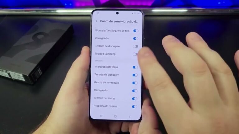 ░ Desativar Som e Vibração do Teclado no Samsung Galaxy