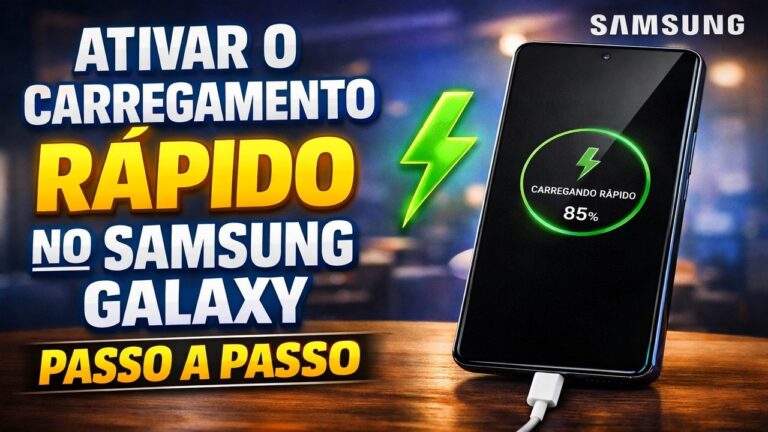 ░ Ativar o Carregamento Rápido no Samsung Galaxy Passo a Passo