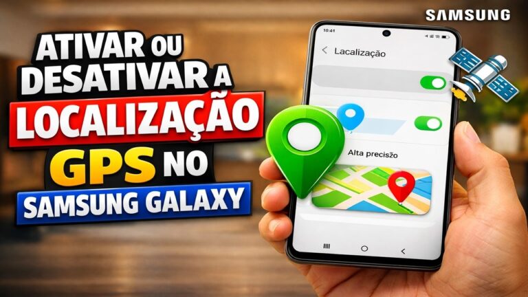 ░ Ativar ou Desativar a Localização GPS no Samsung Galaxy
