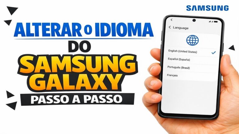 ░ Alterar o Idioma do Samsung Galaxy Passo a Passo