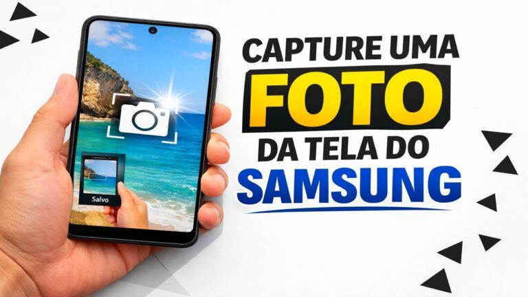 ► Capture uma FOTO da Tela do Samsung de forma rápida