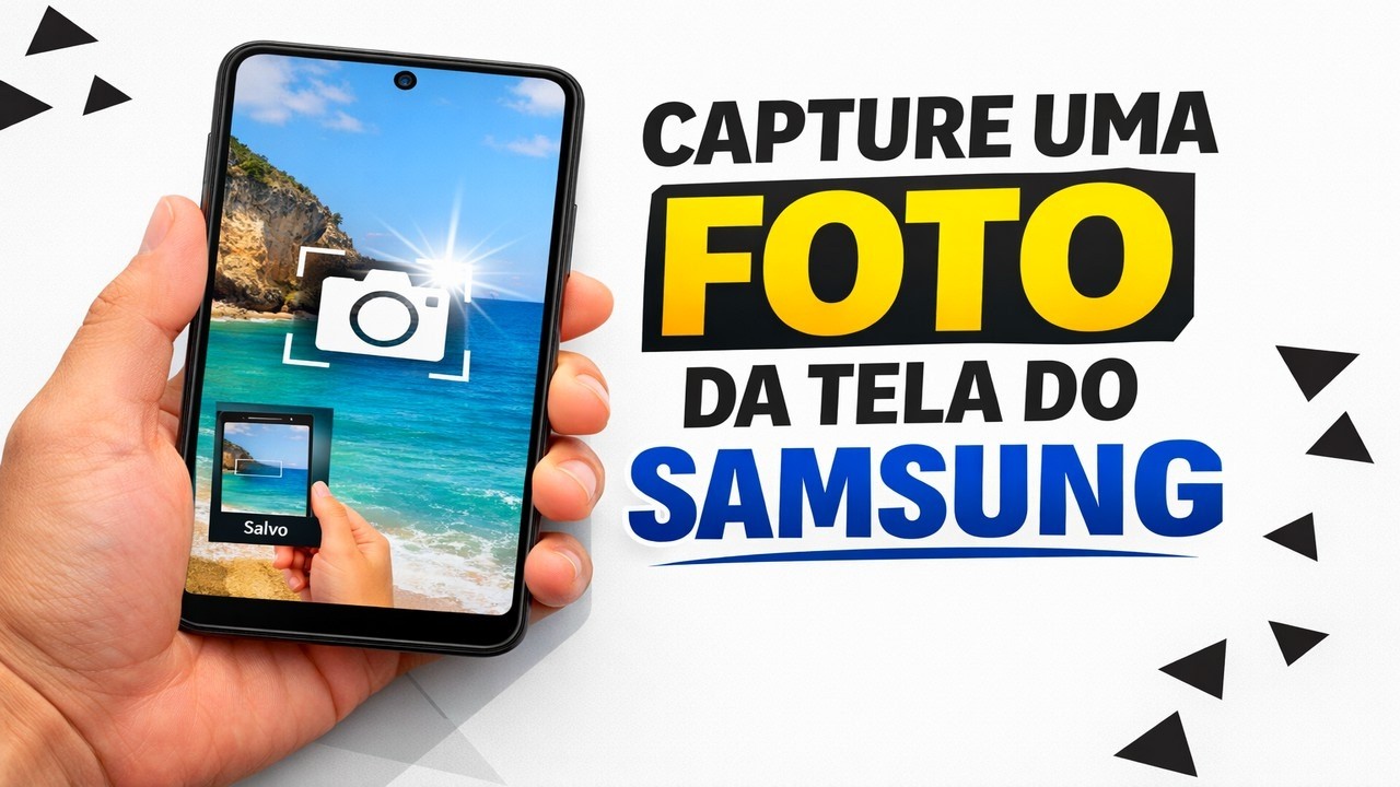 ► Capture uma FOTO da Tela do Samsung de forma rápida