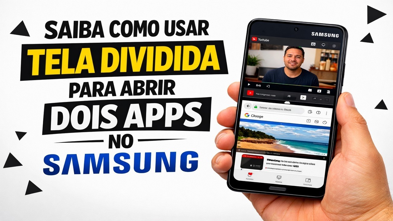 ► Saiba como usar a tela dividida para abrir dois apps no Samsung