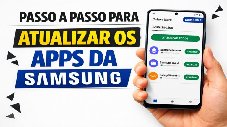 ► Passo a passo para atualizar os Apps da Samsung