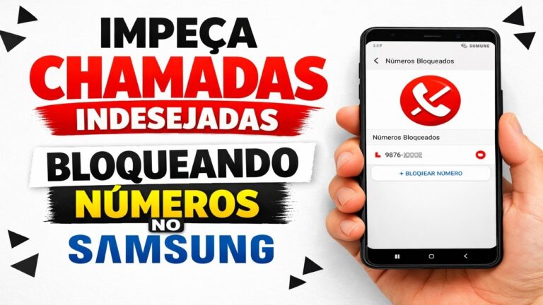 ► Impeça chamadas indesejadas bloqueando números no Samsung