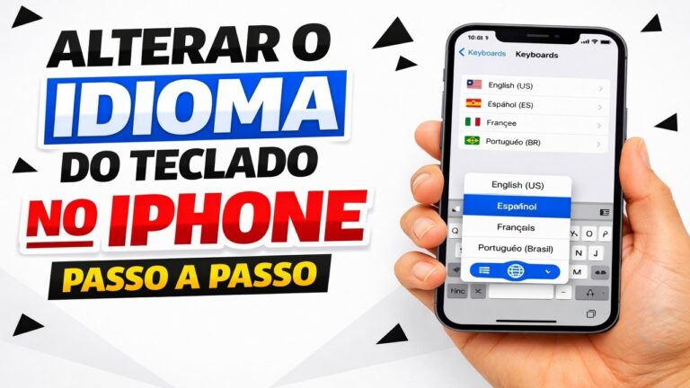 ► Alterar o Idioma do Teclado no iPhone Passo a Passo