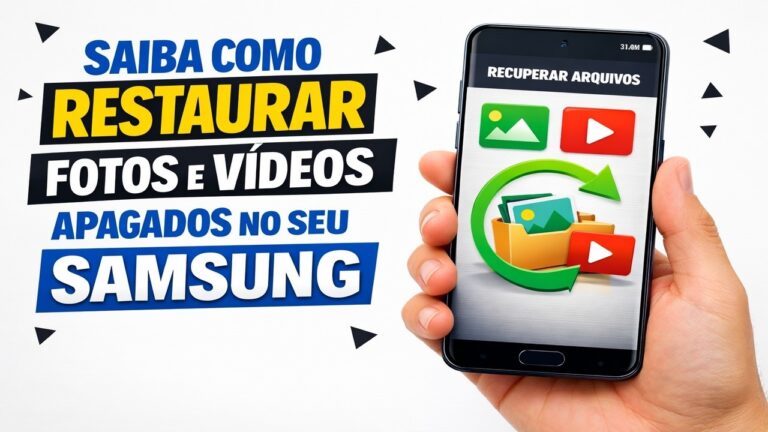 ► Saiba como restaurar fotos e vídeos apagados no seu Samsung