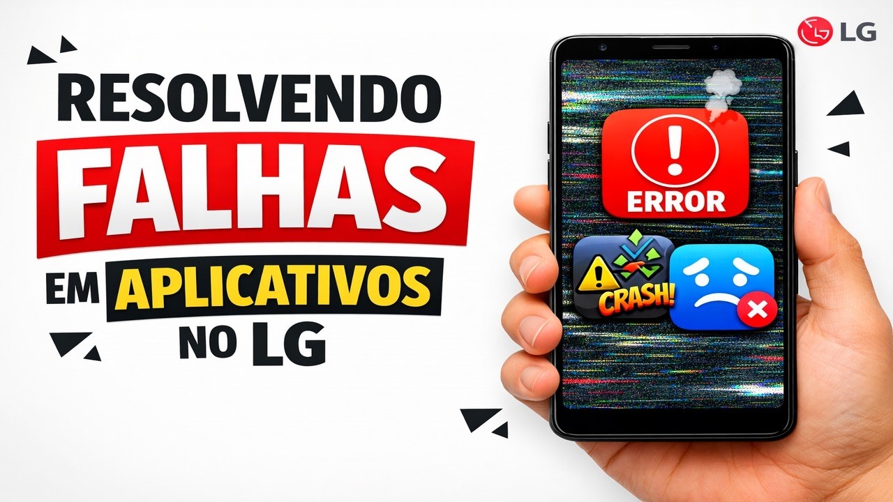 ► Resolvendo falhas em aplicativos no LG