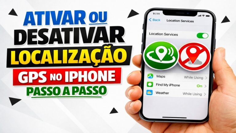► Ativar ou Desativar a Localização GPS no iPhone Passo a Passo