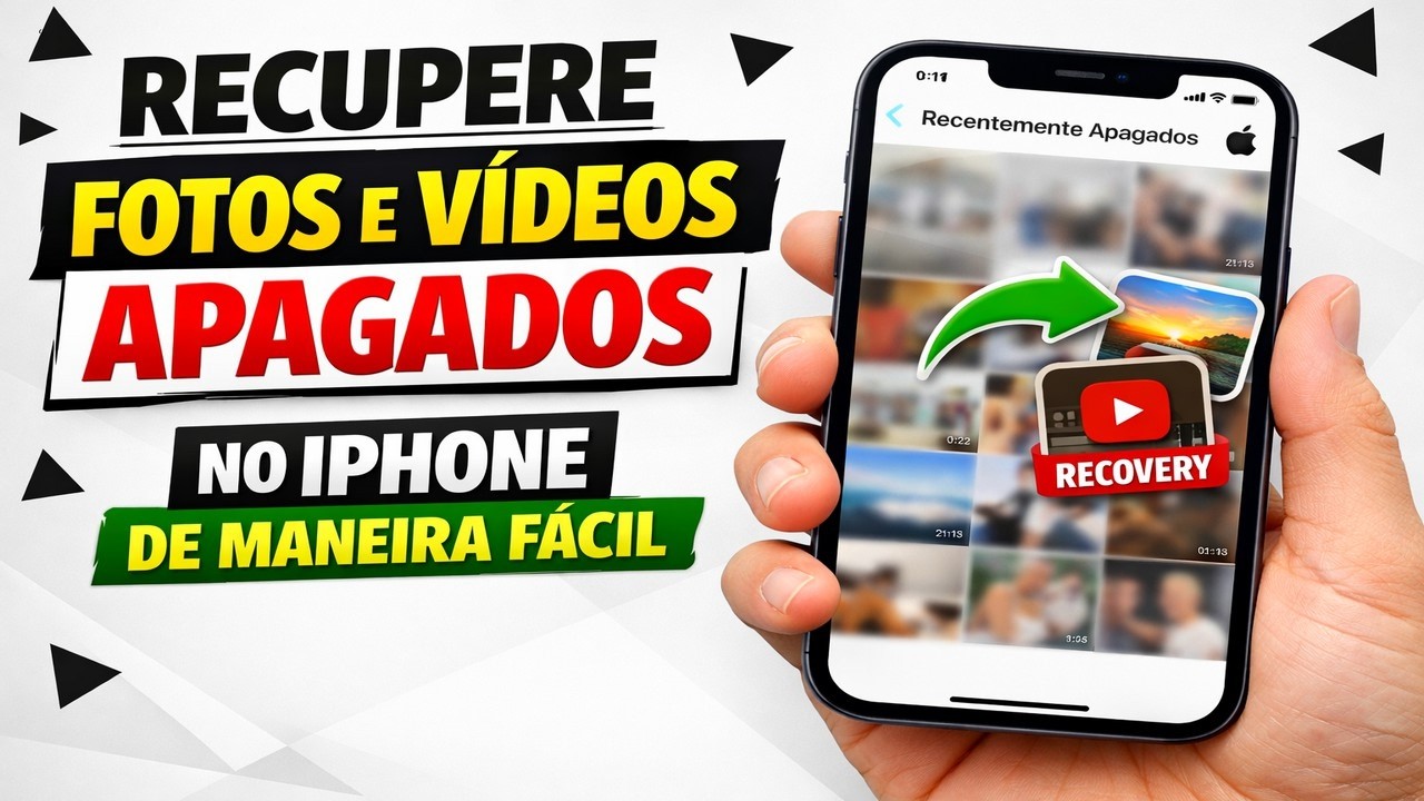 ► Recupere Fotos e Vídeos Apagados no iPhone de Maneira Fácil