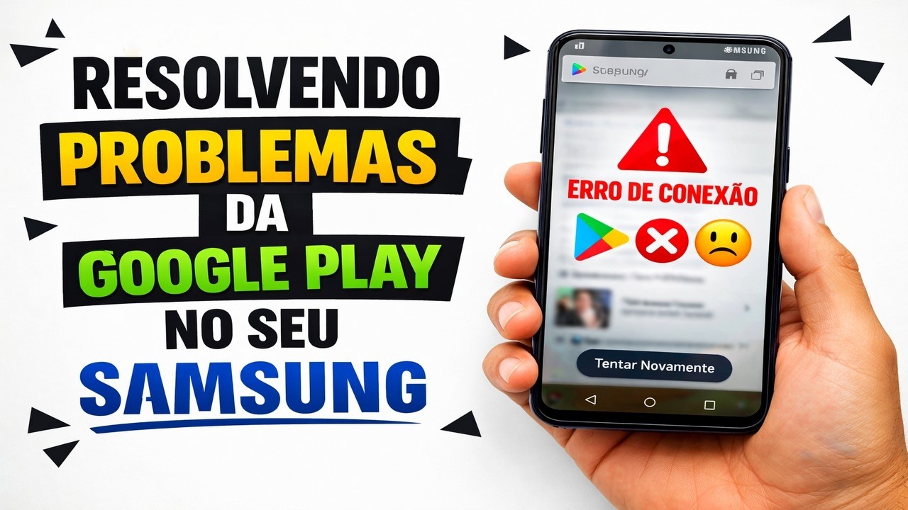 ► Resolvendo problemas da Google Play no seu Samsung