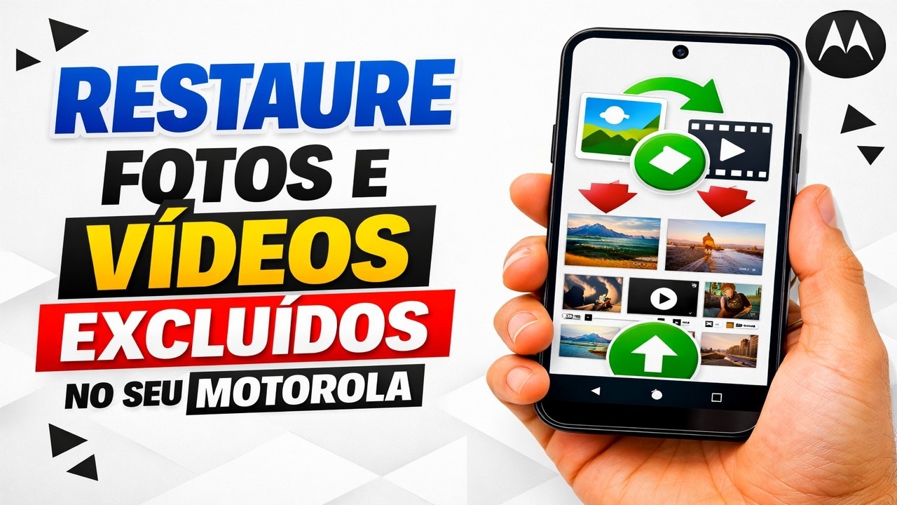 ► Restaure fotos e vídeos excluídos no seu Motorola facilmente ► Restaure fotos e vídeos excluídos no seu Motorola facilmente