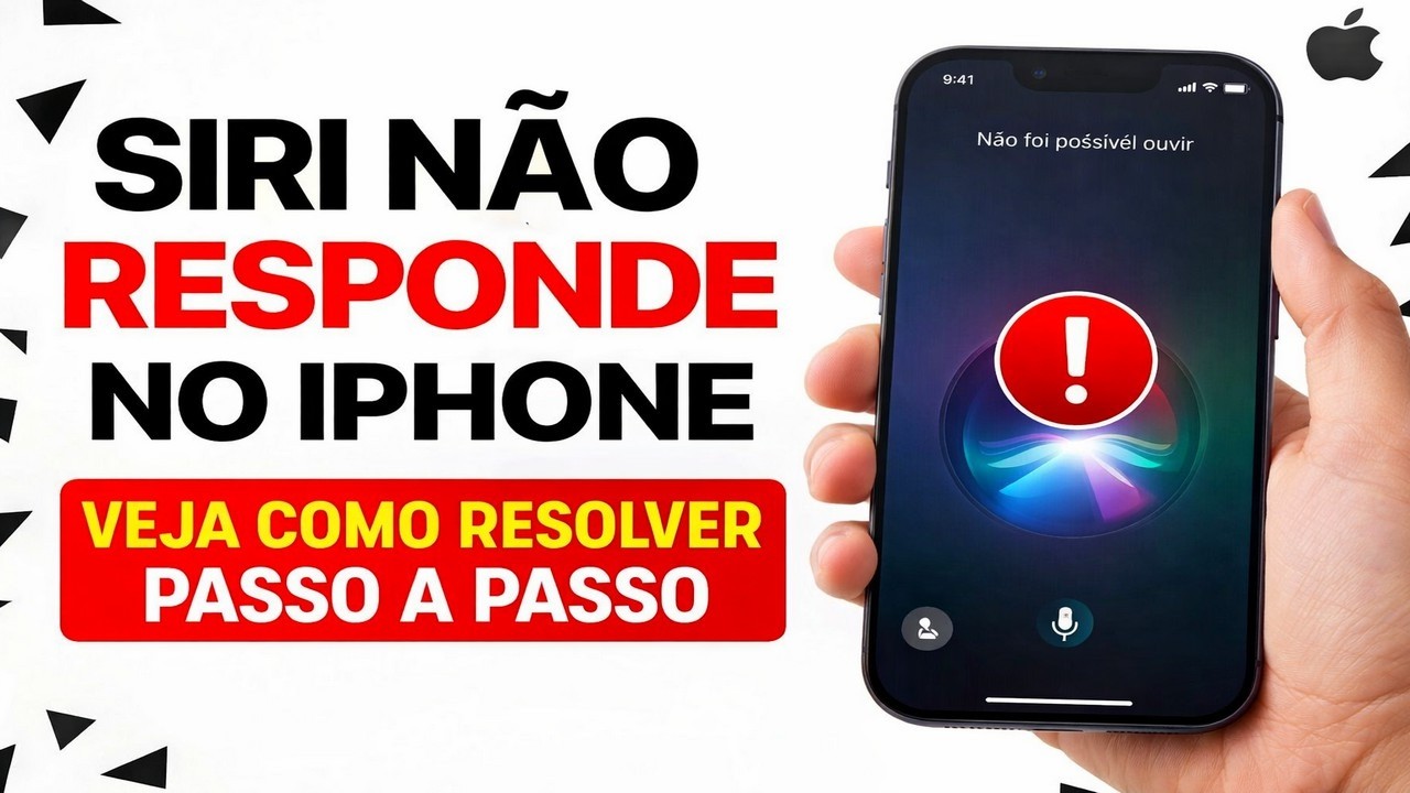► Siri Não Responde no iPhone Veja Como Resolver Passo a Passo