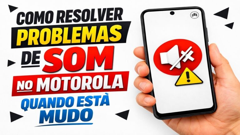 ► Como Resolver Problemas de Som no Motorola Quando Está Mudo