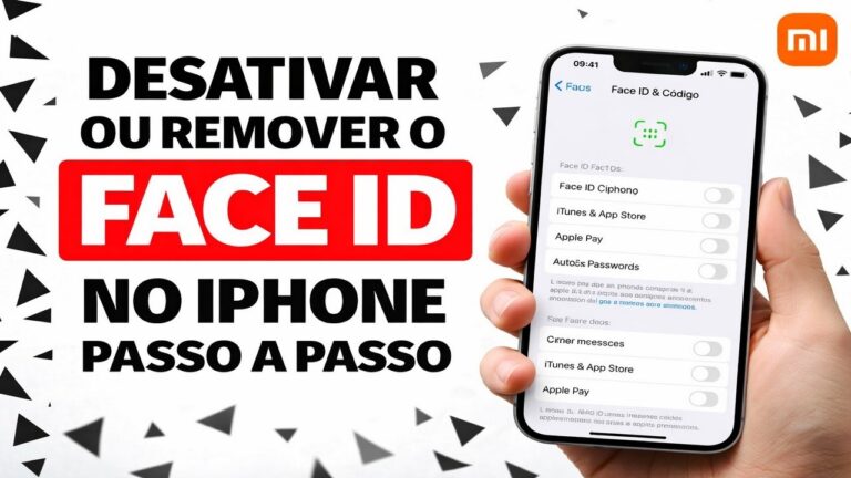 ► Desativar ou Remover o Face ID no iPhone Passo a Passo