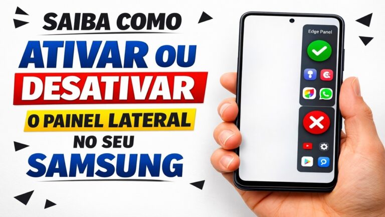► Saiba como ativar ou desativar o painel lateral no seu Samsung