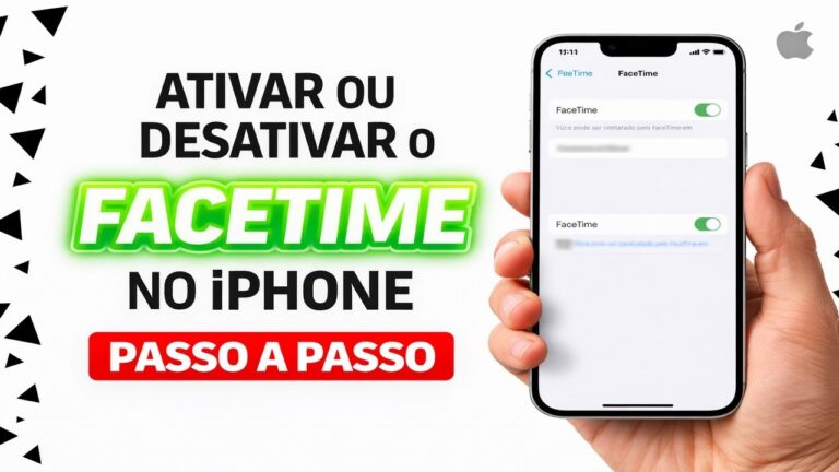 ► Ativar ou Desativar o FaceTime no iPhone Passo a Passo