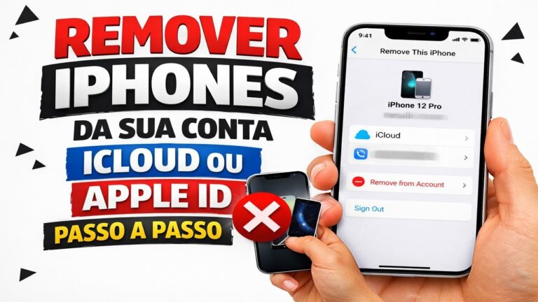 ► Remover iPhones da Sua Conta iCloud ou Apple ID Passo a Passo
