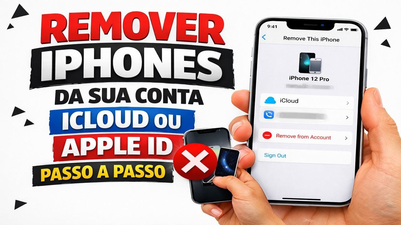 ► Remover iPhones da Sua Conta iCloud ou Apple ID Passo a Passo ► Remover iPhones da Sua Conta iCloud ou Apple ID Passo a Passo