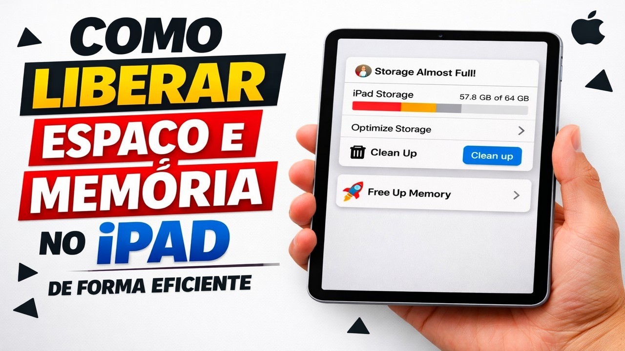 ► Como Liberar Espaço e Memória no iPad de Forma Eficiente