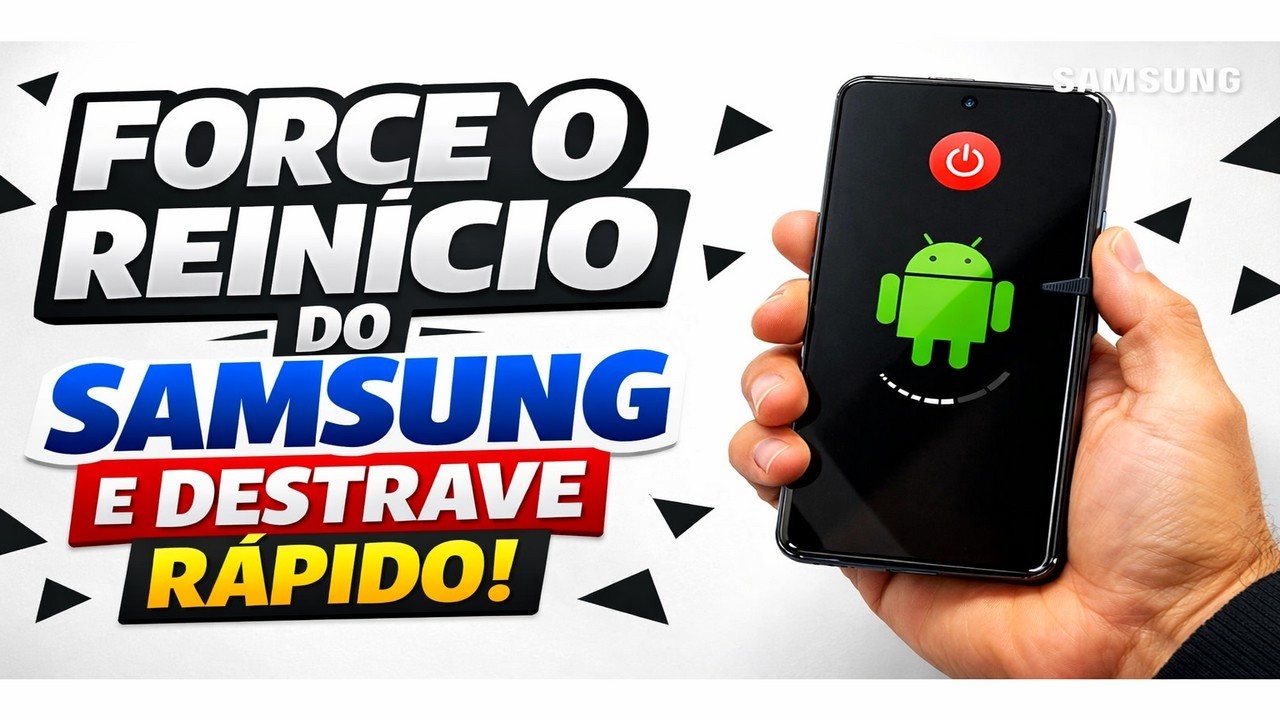 ► Reinicie seu Samsung à força e resolva travamentos rapidamente