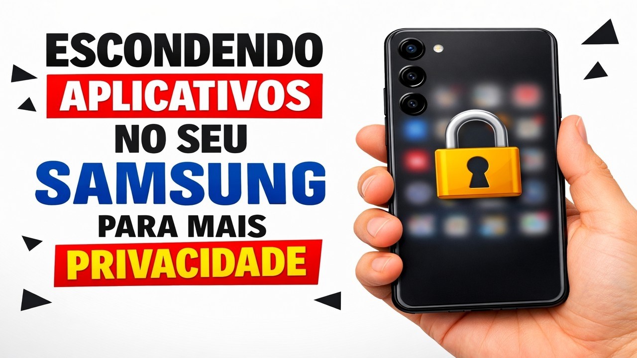 ► Escondendo aplicativos no seu Samsung para mais privacidade