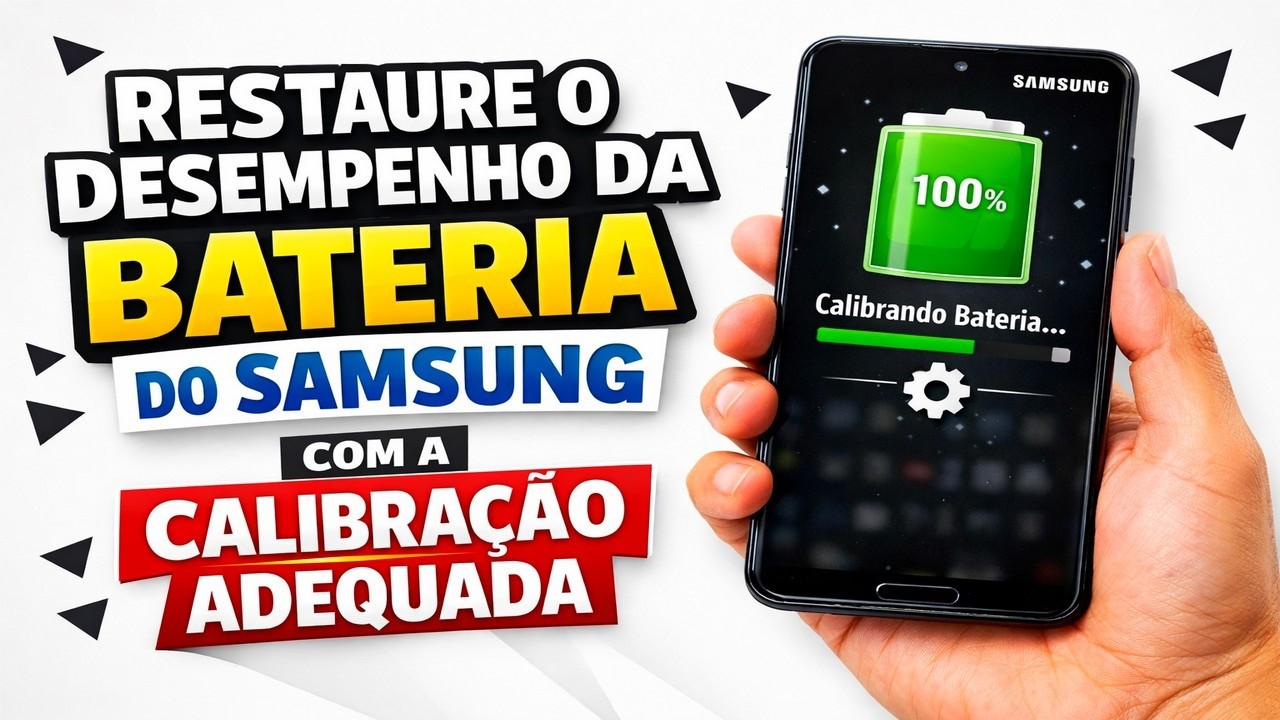 ► Restaure o desempenho da bateria do Samsung com a calibração adequada