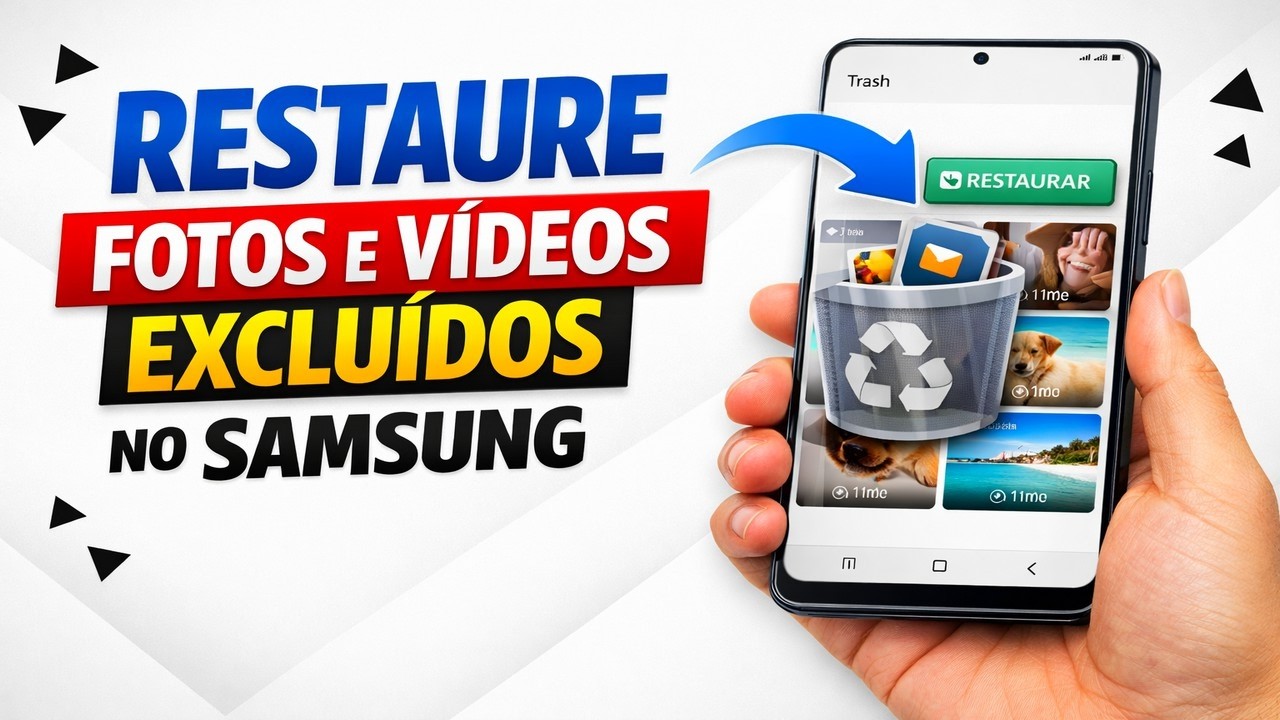 ► Restaure fotos e vídeos excluídos no Samsung de forma simples e rápida