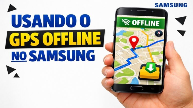 ► Usando o GPS offline no Samsung