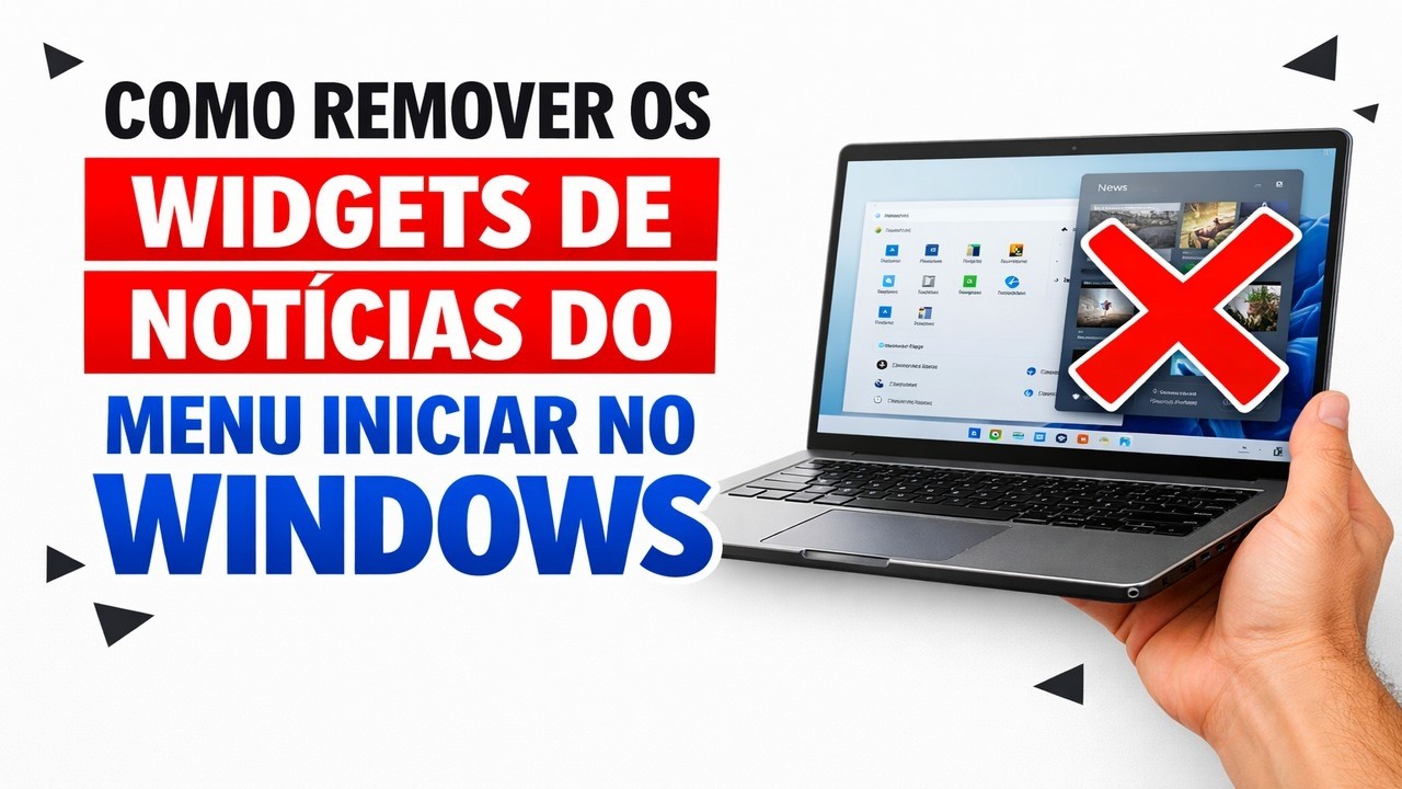 ► Como Remover os Widgets de Notícias do Menu Iniciar no Windows