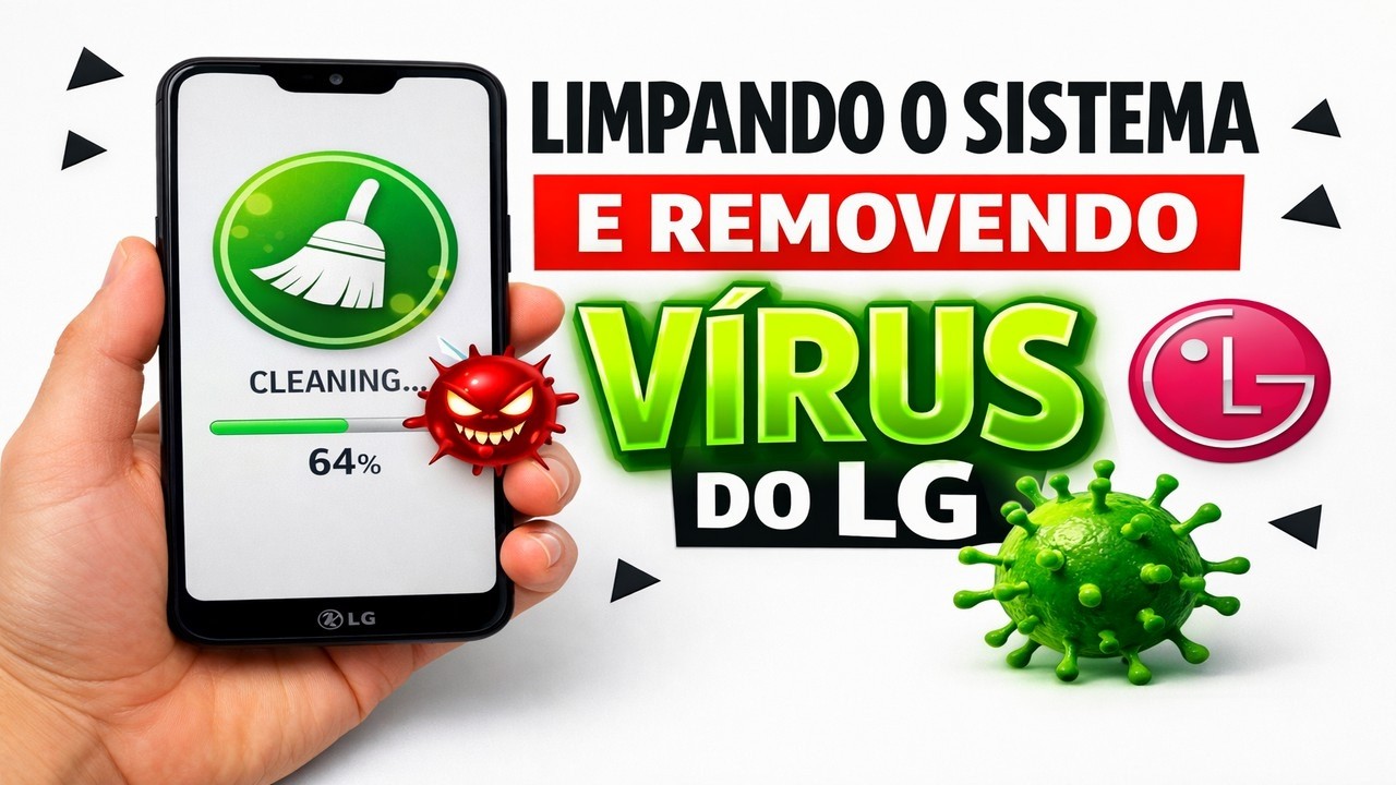 ► Limpando o sistema e removendo Vírus do LG