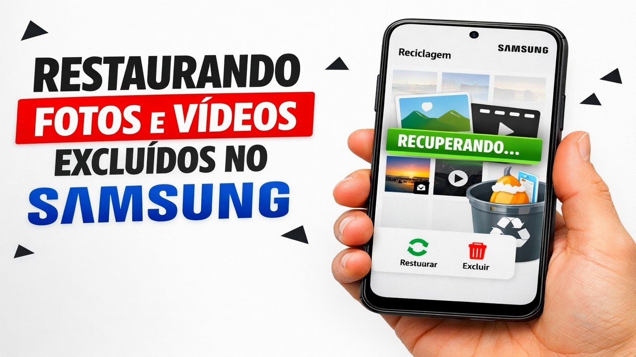 ► Restaurando fotos e vídeos excluídos no Samsung