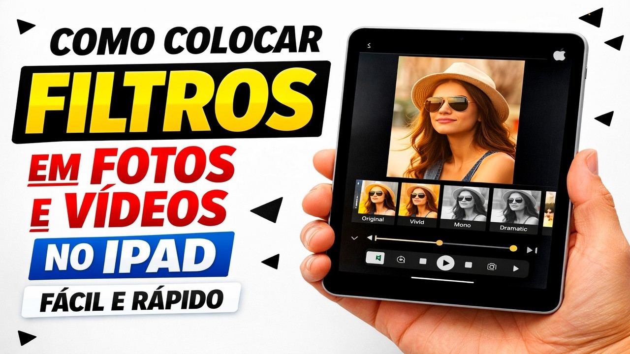 ► Como Colocar Filtros em Fotos e Vídeos no iPad Fácil e Rápido
