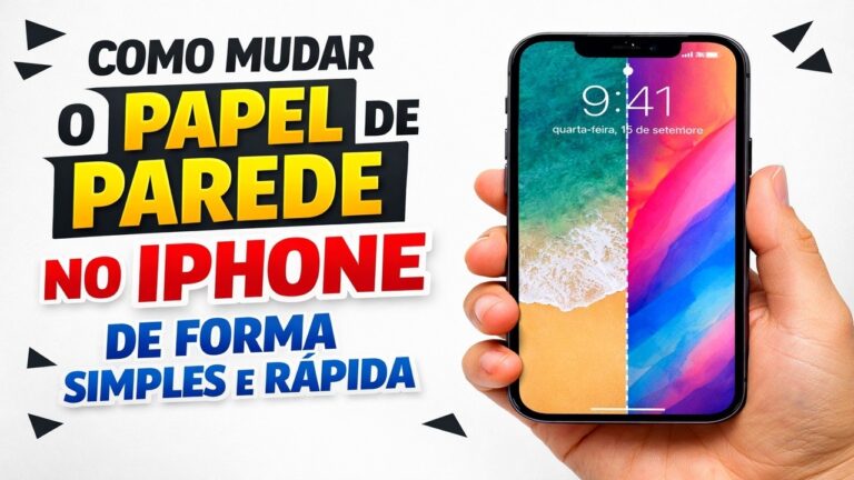 ► Como Mudar o Papel de Parede no iPhone de Forma Simples e Rápida
