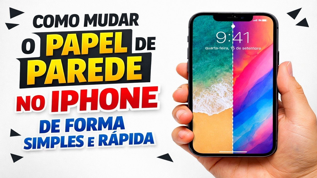 ► Como Mudar o Papel de Parede no iPhone de Forma Simples e Rápida