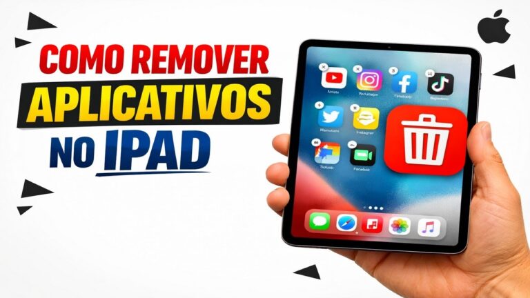► Como Remover Aplicativos no iPad