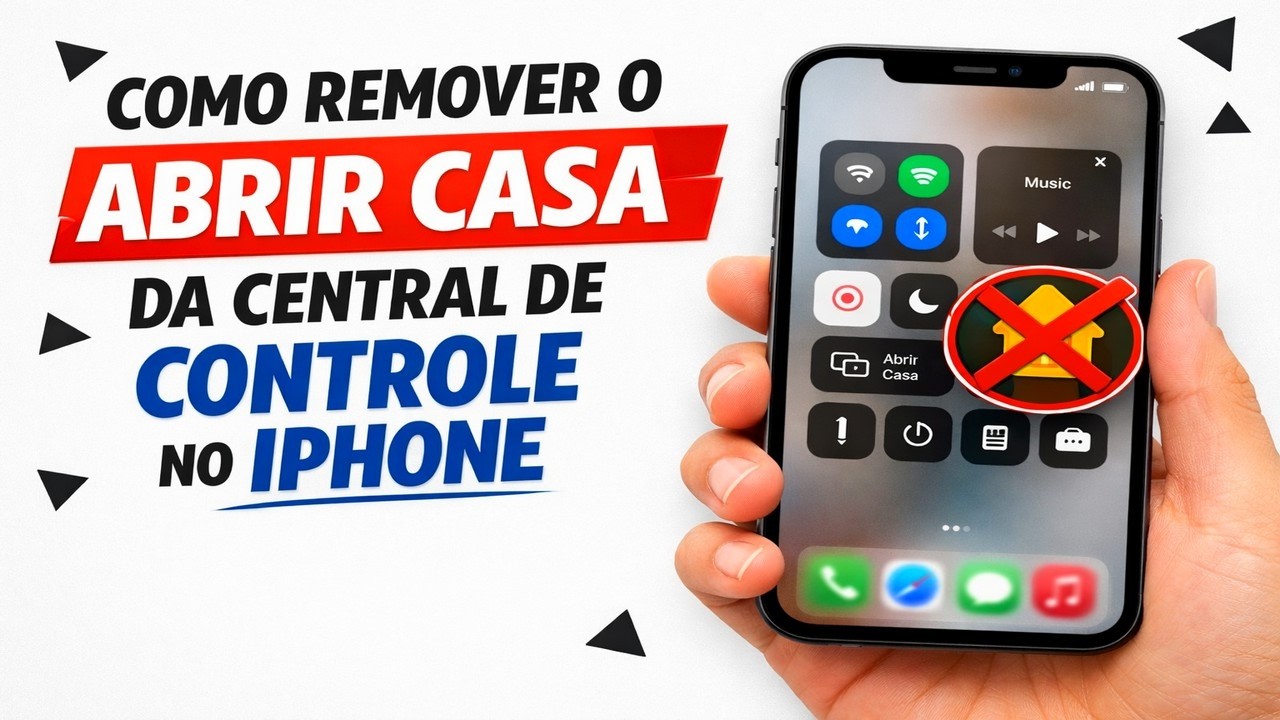 ► Como Remover o Abrir Casa da Central de Controle no iPhone ► Como Remover o Abrir Casa da Central de Controle no iPhone