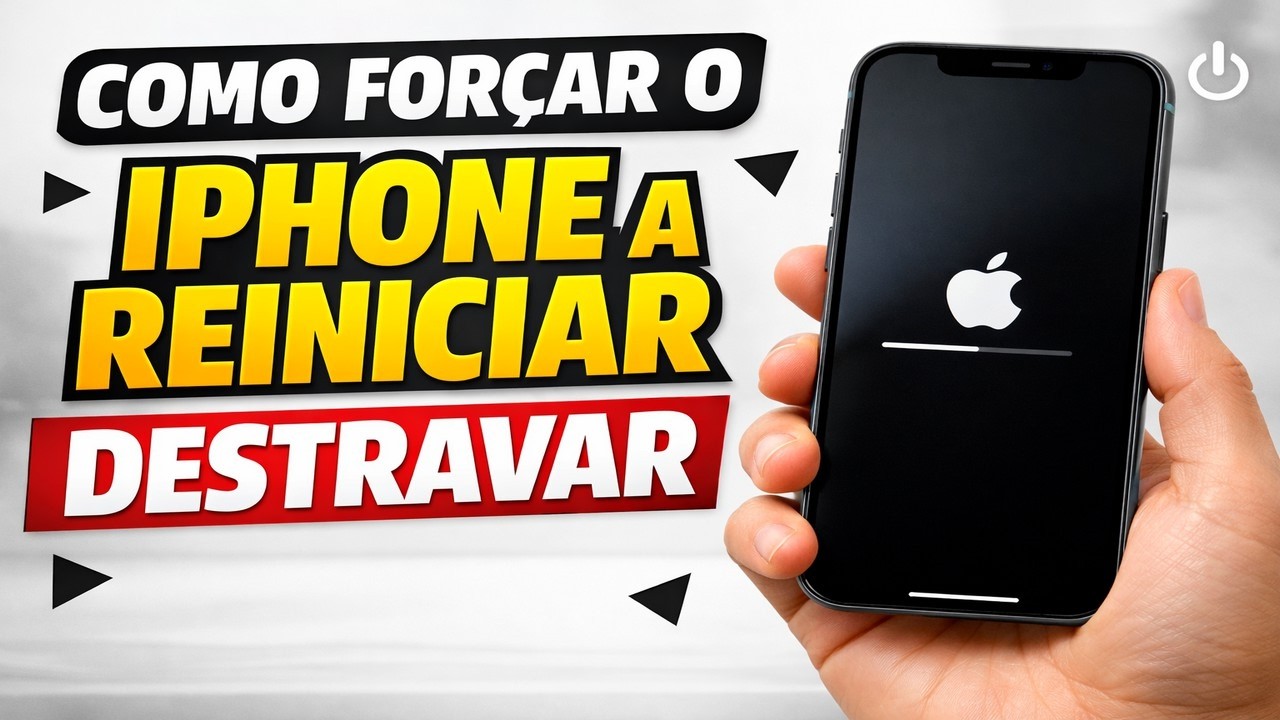 ► Como Forçar o iPhone a Reiniciar DESTRAVAR