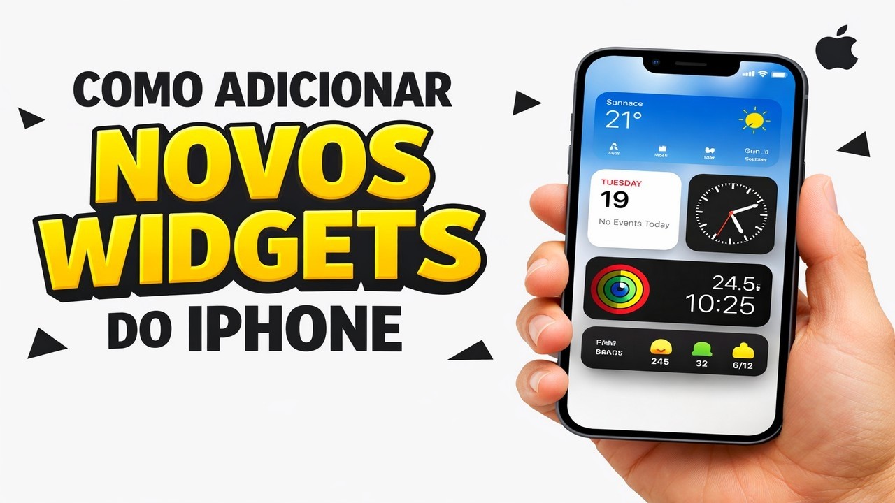 ► Como Adicionar Novos Widgets do iPhone