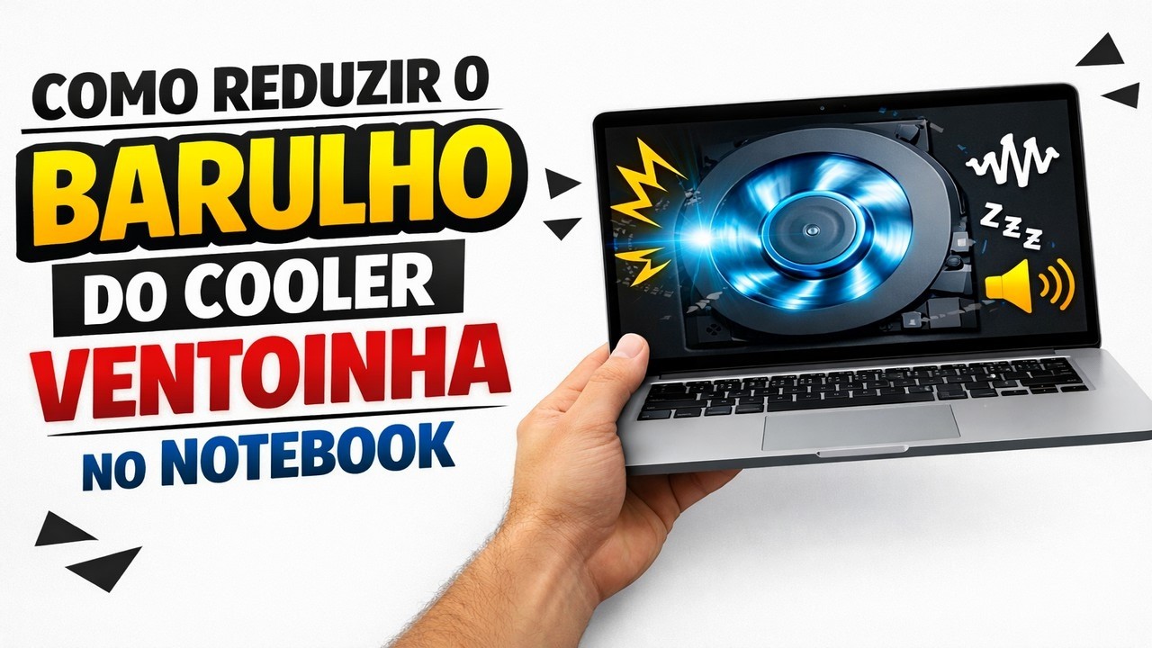 ► Como Reduzir o BARULHO do COOLER VENTOINHA no NOTEBOOK