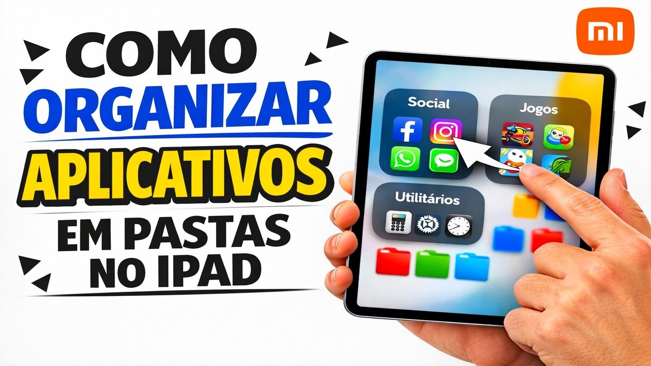 ► Como Organizar Aplicativos em Pastas no iPad