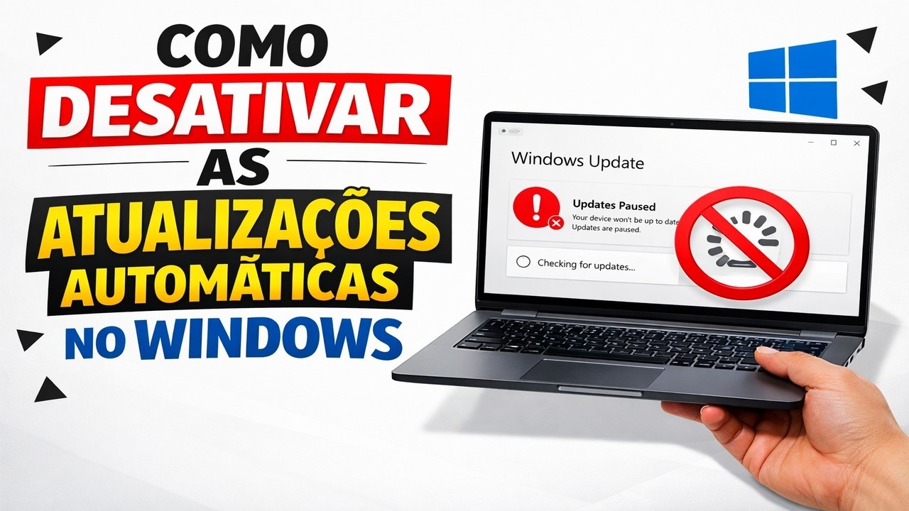 ► Como DESATIVAR as Atualizações Automáticas no Windows