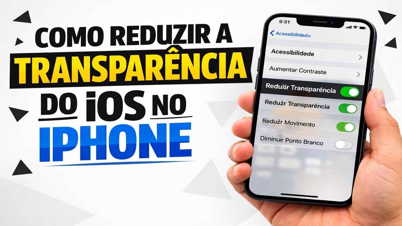 ► Como Reduzir a Transparência do iOS no iPhone ► Como Reduzir a Transparência do iOS no iPhone